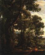 Claude Lorrain Landscape with Goatherd oil on canvas